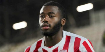 Salim Diakitè è un nuovo giocatore rossoverde ( foto da calcionapoli24.it )