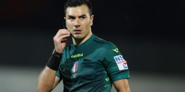 Giampiero Miele ( foto da Twitter) è lui il direttore di gara designato per Ternana- Brescia