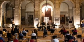 la stupenda location di Palazzo Cesi