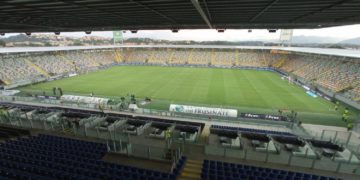 LO STADIO DI FROSINONE, FOTO PARMA TWITTER