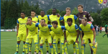 IL CHIEVO VERONA IN RITIRO PRIMA CHE VENISSE ESCLUSO DAL CAMPIONATO DI SERIE B
