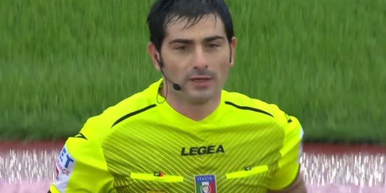 Fabio Maresca, l'arbitro di Ternana-Pisa. Foto speziacalcio.it