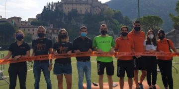 Alcuni atleti e dirigenti dell'Athletic Terni