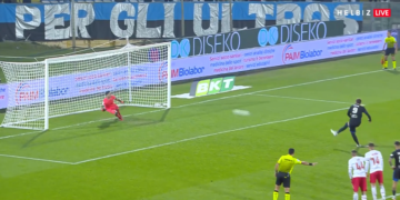 CHICHIZOLA HA RESPINTO UN RIGORE CALCIATO DA LUCCA