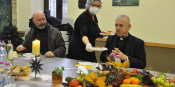 MONS. SODDU ALLA MENSA DELLA CARITAS