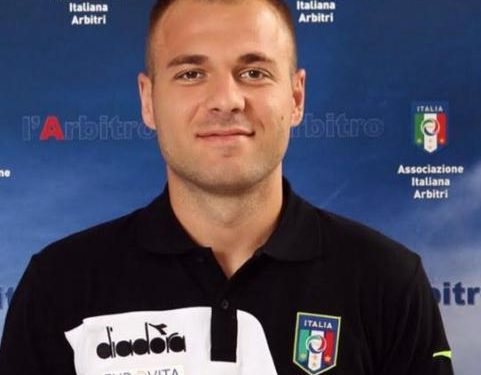 Francesco Meraviglia di Pistoia, arbitro di Ternana vs Benevento
