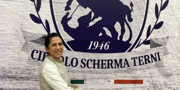 Elena Benucci del Circolo della Scherma di Terni