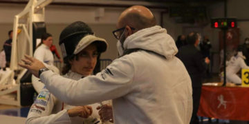 Elena Ferracuti con il maestro Alessandro Bartoli