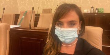 La senatrice della Lega Valeria Alessandrini
