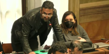 I CONSIGLIERI COMUNALI LUCA SIMONETTI E VALENTINA POCOCACIO, 5 STELLE