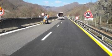 Viadotto Puleto sulla E45 nei pressi di Pieve Santo Stefano