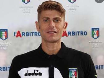 Francesco Cosso, l'arbitro di Ascoli-Ternana