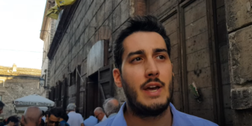 L'assessore al comune di Narni Luca Tramini