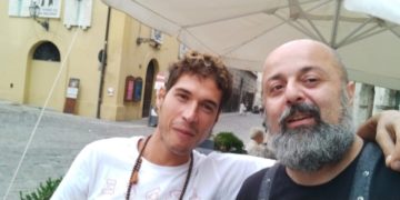 a sinistra Giancarlo Commare insieme a Marco Dolci di Ma.ma.ra.ma.