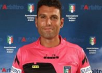 Manuel Volpi, l'arbitro di Benevento-Ternana