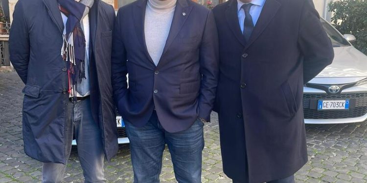 Marco Ravasio, Stefano Bandecchi e Riccardo Corridore