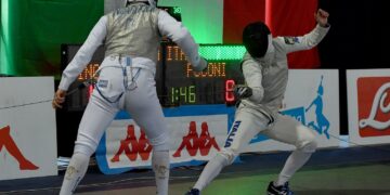 Lucca, 09-12 Marzo 2023
2^ Prova Nazionale Assoluti e Giovani, Fioretto e Sciabola
 In foto: INGARGIOLA VS FOCONI 
Foto: TRIFILETTI Andrea / BIZZI Team