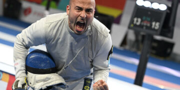 .Foil Men
In photo: FOCONI Alessio                                                                                                        
 Photo Augusto Bizzi