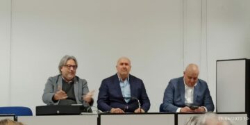 STEFANO BANDECCHI NELLA SEDE DELLA CISL