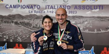 I CAMPIONI ITALIANI DI  FIORETTO: FRANCESCA PALUMBO E ALESSIO FOCONI