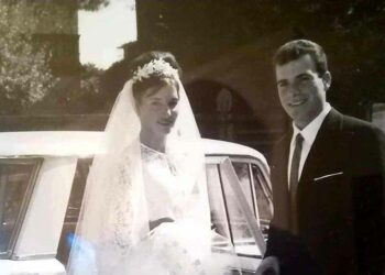 FRANCO E ISOLINA IL GIORNO DEL LORO MATRIMONIO, IL 22 SETTEMBRE 1963