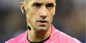 FOTO TRATTA DALL'ACCOUNT INSTAGRAM DELL'ARBITRO MICHAEL FABBRI