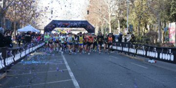 LA PARTENZA DELLA HALFMARATHON (FOTI)