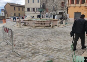 Lavori in Piazza Garibaldi