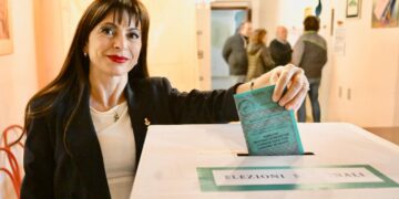 STEFANIA PROIETTI AL VOTO