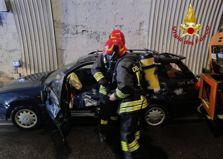 Terni Esercitazione Vigili Del Fuoco Polizia Stradale E Anas