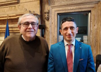 GLI ASSESSORI GIOVANNI MAGGI E MARCO IAPADRE