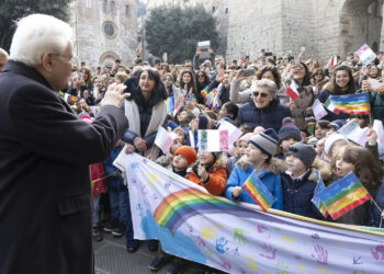 Il Presidente della Repubblica Sergio Mattarella all’Università per Stranieri di Perugia,per la cerimonia di inaugurazione dell’anno accademico dell’Università per Stranieri di Perugia, in occasione del centesimo anno dalla fondazione
(foto di Francesco Ammendola - Ufficio per la Stampa e la Comunicazione della Presidenza della Repubblica)