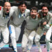 Genova 14-19 June 2025. 
European Championships
In photo:   6 day    FM TEAM    
Final GOLD BIANCHI Guillaume
FOCONI Alessio
MACCHI Filippo
MARINI Tommaso Photo BizziTeam