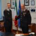 Il colonnello Valerio Marra(a sinistra) con il Luogotenente Paolo Martelli