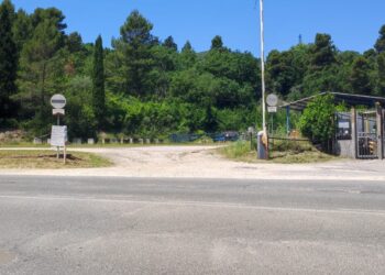 L'area indicata dagli operatori di BusItalia