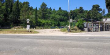L'area indicata dagli operatori di BusItalia