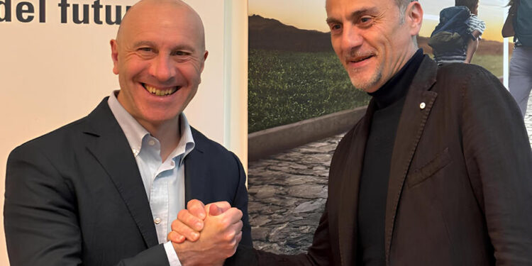 MARCO PELLEGRINO (A SINSITRA) E GIANLUIGI FORMICHETTI