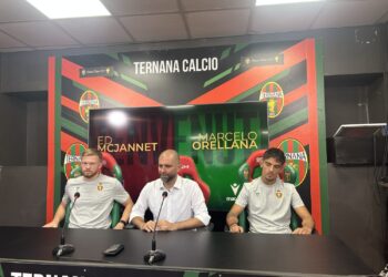 da sx McJannet, Mammarella e Orellana