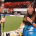 Federica Grilli intervistata dopo la vittoria al mondiale