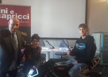 FRANCESCO PILERI CON MATTEO ANGIUS E TOMMY UBALDINI