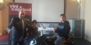 FRANCESCO PILERI CON MATTEO ANGIUS E TOMMY UBALDINI