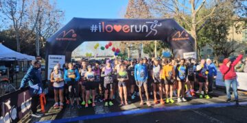 la partenza
foto Nunzio Foti