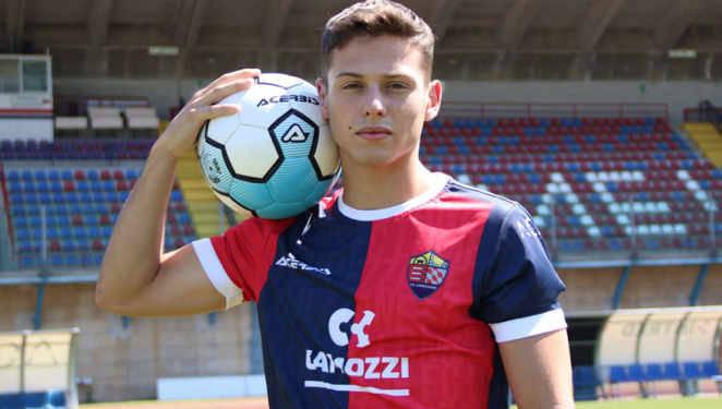 Marco Pagliari il nuovo arrivato in rossoverde ( foto da profilo Facebook del Lumezzane Calcio )