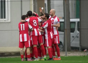 il Montecchio esulta. Fonte Ufficio Stampa