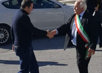 VENANZI CON SALVINI. FOTO FACEBOOK VENANZI