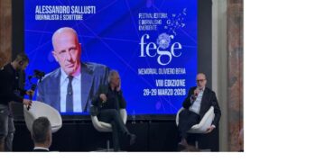 Alessandro Sallusti intervistato al Fege di Terni