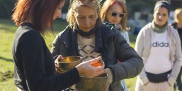 Al centro Carla Marchettini, ispiratrice del Centro Gea