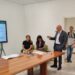 UN MOMENTO DELLA CONFERENZA STAMPA DI QUESTA MATTINA SUL NUOVO OSPEDALE DI TERNI