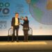 CECILIA MINIUCCHI MENTRE RITIRA UN PREMIO A TERNI