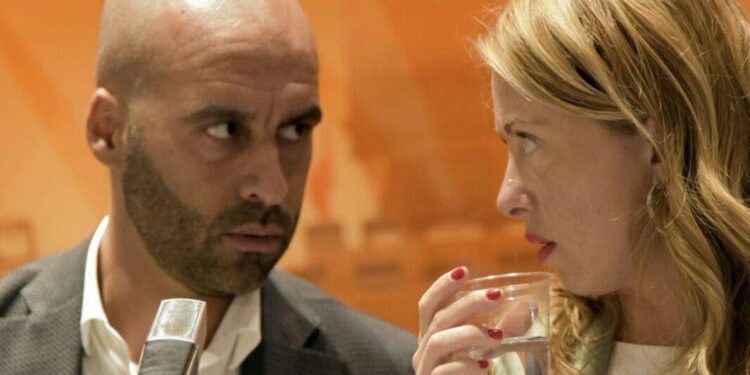 MARCO SQUARTA  E GIORGIA MELONI